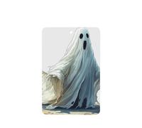Lot de 4 désodorisants de voiture style dessin animé Simple Ghost - Cartes parfumées à suspendre - Cartes parfumées pour tablettes d'aromathérapie de voiture