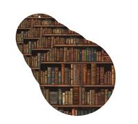 Lot de 4 désodorisants décoratifs pour voiture - Longue durée - Parfum à suspendre - Bibliothèque - Tablette d'aromathérapie - Pendentif de rétroviseur - Pour homme et femme