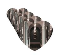 Lot de 4 désodorisants décoratifs pour voiture - Longue durée - Parfum à suspendre - Pour couloir, voiture, aromathérapie, rétroviseur, pendentif pour homme et femme