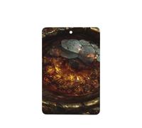 Lot de 4 désodorisants lumineux pour voiture - Motif œil magique - Cartes parfumées à suspendre - Pour tablettes d'aromathérapie de voiture