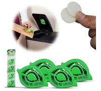 Lot de 4 désodorisants pour poubelle de cuisine en forme de pomme - Désodorisants pour la maison - Aide à garder vos poubelles fraîches, également utiles pour les déchets alimentaires