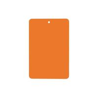 Lot de 4 désodorisants pour voiture, à suspendre, parfumés, à l'orange brûlé, à fixer au rétroviseur intérieur, pour femmes et hommes.