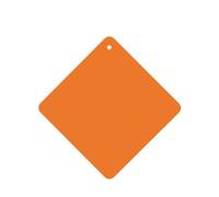 Lot de 4 désodorisants pour voiture, à suspendre, parfumés, à l'orange brûlé, à fixer au rétroviseur intérieur, pour femmes et hommes.