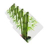 Lot de 4 désodorisants pour voiture - Arbre vert - Cartes parfumées à suspendre - Parfum durable - Tablettes d'aromathérapie de voiture - Pendentif pour rétroviseur de voiture - Pendentifs pour