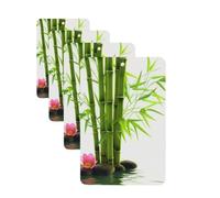Lot de 4 désodorisants pour voiture - Arbre vert - Cartes parfumées à suspendre - Parfum durable - Tablettes d'aromathérapie de voiture - Pendentif pour rétroviseur de voiture - Pendentifs pour