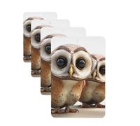 Lot de 4 désodorisants pour voiture - Cartes parfumées à suspendre - Parfum durable - Tablettes d'aromathérapie pour voiture, rétroviseur, penderie - Armoire à chaussures