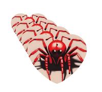 Lot de 4 désodorisants pour voiture - Jolie petite araignée rouge - Cartes parfumées à suspendre - Parfum durable - Tablettes d'aromathérapie de voiture - Pendentif pour rétroviseur de voiture - Pour