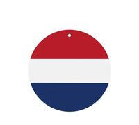 Lot de 4 désodorisants pour voiture, maison et placard Motif drapeau des Pays-Bas