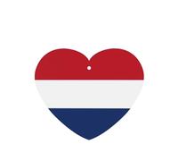 Lot de 4 désodorisants pour voiture, maison et placard Motif drapeau des Pays-Bas