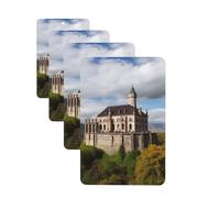 Lot de 4 désodorisants pour voiture Monuments historiques de l'Arménie - Amusants à suspendre - Mignon - Longue durée - Parfumé - Décoration à suspendre - Cadeau pour homme et femme - Rectangulaire