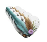 Lot de 4 désodorisants pour voiture - Motif fleur - À suspendre - Parfum durable - Pour armoire à chaussures