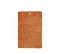 Lot de 4 désodorisants pour voiture - Orange brûlé - Cartes parfumées à suspendre - Pour tablettes d'aromathérapie de voiture