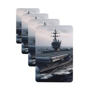 Lot de 4 désodorisants pour voiture, porte-avions, cartes parfumées à suspendre, parfum durable, tablettes d'aromathérapie, miroir de rétroviseur pour armoire, armoire à chaussures