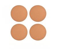 Lot de 4 dessous de plat en liège pour plans de travail de cuisine, tapis résistants à la chaleur pour poêles et casseroles chaudes, sets de table antidérapants et dessous de verre pour maniques 19 cm