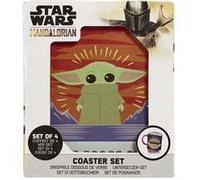Lot de 4 dessous de verre Funko Star Wars The Mandalorian The Child Multicolore G