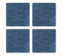 Lot de 4 Dessous De Verres Acryliques Brush - Blue