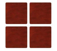 Lot de 4 Dessous De Verres Acryliques Brush - Brick