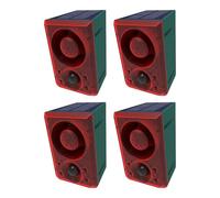 Lot de 4 détecteurs de mouvement infrarouges étanches pour l'extérieur