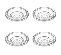 Lot de 4 diaphragmes en silicone compatibles avec les tire-laits Eufy S1 Pro, S1 E10, Lansinoh Discreet Duo, NCVI NICEGREEN Nuliie Zooawa S32