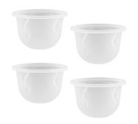 Lot de 4 Diaphragmes en Silicone pour Tire-Lait, Accessoires pour Tire-Lait Compatible avec BabyBuddha Zomee Z1 Z2 (Transparent)