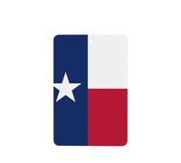 Lot de 4 diffuseurs d'arômes rectangulaires à suspendre Motif drapeau du Texas