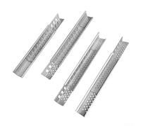 Lot de 4 dispositifs d'entrée rétractables en métal pour ruche - Fournitures d'apiculture - Gestion du flux d'air de la ruche