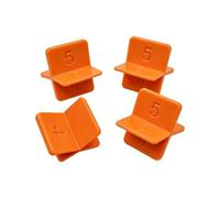 Lot de 4 disques de compensation précis pour façade de tiroir | Cales de montage de tiroir pour une largeur de fendage uniforme de 2 à 5 mm pour les professionnels, les charpentiers et les