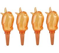 Lot de 4 distributeur d'eau d'arrosage boule * bordy L * en orange - H20 cm/220 ml