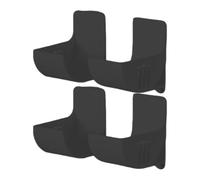 Lot de 4 distributeurs de papier d'aluminium pour montage mural, support de film adhésif, étagère de cuisine pour économiser de l'espace, lot de 4 + polymère rigide ABS, composant utilitaire durade