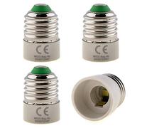 Lot de 4 douilles E27 sur douille E14 - Adaptateur pour ampoule LED et sources d'énergie
