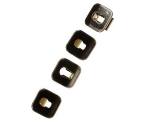 Lot de 4 douilles support de gradin d'origine Four, cuisinière 00631174 BOSCH