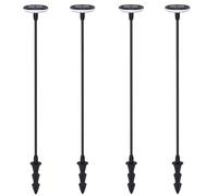 KYF (Lot de 4) Eclairages LED 35 lm Solaire à planter Idéal illumination de composition florale