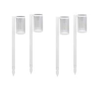 Lot de 4 éclairages solaire à planter