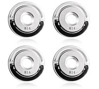 Lot de 4 écrous de serrage rapide M14 pour meuleuse d'angle - Écrous de serrage rapide pour meuleuse d'angle - Écrou de serrage pour Flex, accessoires de serrage rapide pour meuleuse à tronçonner