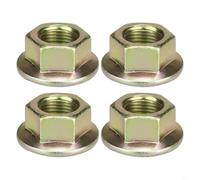 Lot de 4 écrous hexagonaux pour mandrin de serrage 5/8-18 filetage de rechange pour tondeuse à gazon 712-0417A 912-0417A 753-05549 - Tracteur de jardin en métal robuste
