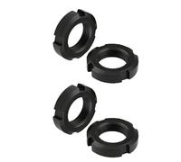 Lot de 4 écrous ronds fendus M33 x 1,5 en acier au carbone à quatre fentes pour roulements à roulement, champ industriel