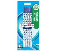 Effaceur réécriveur pointe fine Papermate Magic Plus - Blister de 4