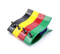 Lot de 4 électrodes multifonctions pour EKG/ECG, pinces universelles pour membres, adaptateur de clip multicolore avec connecteur Ag/AgCl pour banane 4 mm, DIN 3 mm, encliquetage et pincement, adulte