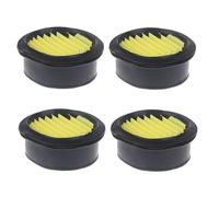 Lot de 4 éléments filtrants pour compresseur d'air, pièces de silencieux, pièces de rechange pour équipement pneumatique, accessoires de compresseur d'air d'atelier
