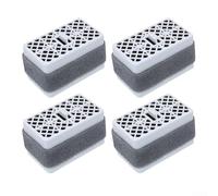 Lot de 4 éléments filtrants purificateurs d'air pour toilettes TOTO S300 S350E C2 C5, pièce de rechange désodorisante avec technologie au charbon actif, accessoire de bidet facile à installer (4