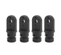 Lot de 4 Embouts à œil Bimini Lisses et Polis, Housses en Nylon Durable pour Dessus de Bateau Marin, Conception Universelle pour Une Installation Facile (5/8)