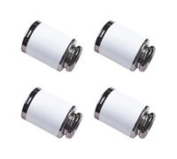 Lot de 4 embouts artistiques modernes et élégants pour tringle à rideaux pour décoration de maison ou de bureau