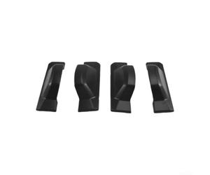 Lot de 4 embouts de barres de toit pour Honda CRV 2007-2010 | Fabriqué à partir de plastique ABS robuste, antirouille, robuste, résiste à la pluie, au soleil, à la neige, durable
