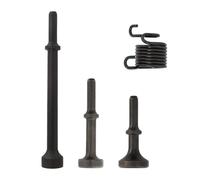 Lot de 4 embouts de marteau pneumatique pour marteau pneumatique, forets à air comprimé et outils de bricolage