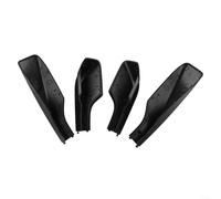 Lot de 4 embouts de rail de toit noirs compatibles avec Toyota Rav4 Xa20 modèles 2001 à 2006 pour barres de toit surélevées en plastique ABS pour garniture extérieure de voiture