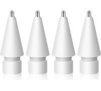 Lot De 4 Embouts De Rechange Pour Apple Pencil 1/2E Génération, Usb-C Et Apple Pencil Pro Et Logitech Crayon, 0,72 Mm, Pointe De Rechange Haute Sensibilité Et Résistante À L'Usure,[STY9131931]