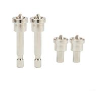 Lot de 4 embouts de tournevis magnétiques pour tournevis électriques et manuels avec tige hexagonale, conçus pour une fixation précise des vis de cloison sèche et de travail du bois