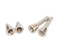 Lot de 4 embouts de tournevis pour cloison sèche en acier au chrome vanadium PH2 avec tige hexagonale de 6,35 mm pour installation de plaques de plâtre et de travail du bois, comprend des tailles de