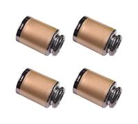 Lot de 4 embouts de tringle à rideaux élégants et simples avec installation facile pour améliorer l'esthétique de la maison, les traitements de fenêtre et les accessoires