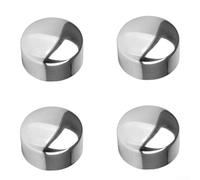 Lot de 4 embouts de tuyau en PVC pour accoudoir d'escalier 45 mm, protégeant les extrémités du tube de la saleté et des dommages causés par l'eau